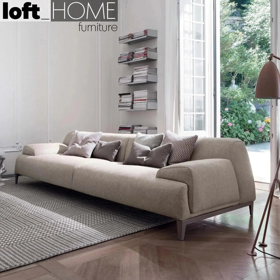 Modern Fabric 3 Seater Sofa CAVE