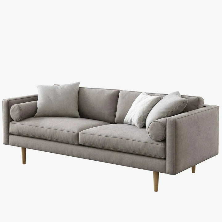 Scandinavian Fabric 3 Seater Sofa MONROE