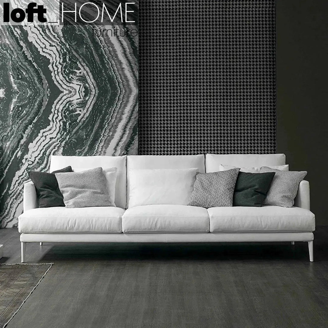 Modern Fabric 3 Seater Sofa WILLIAM