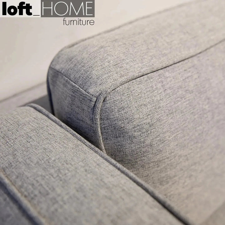 Minimalist Fabric L Shape Sectional Sofa DANNY 3+L