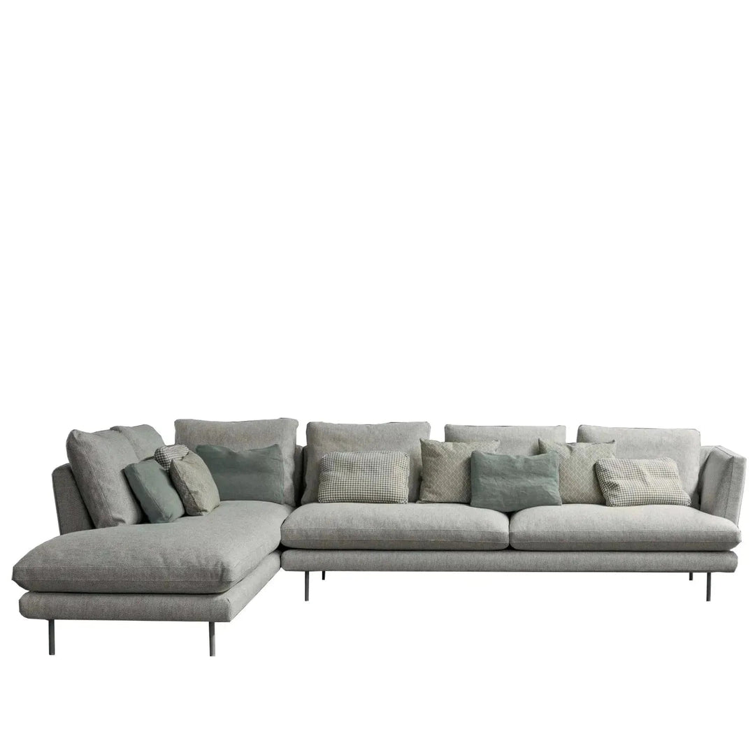 Modern Fabric L Shape Sectional Sofa LARS 3+L
