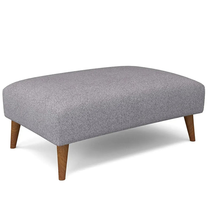 Scandinavian Fabric Ottoman HENRI