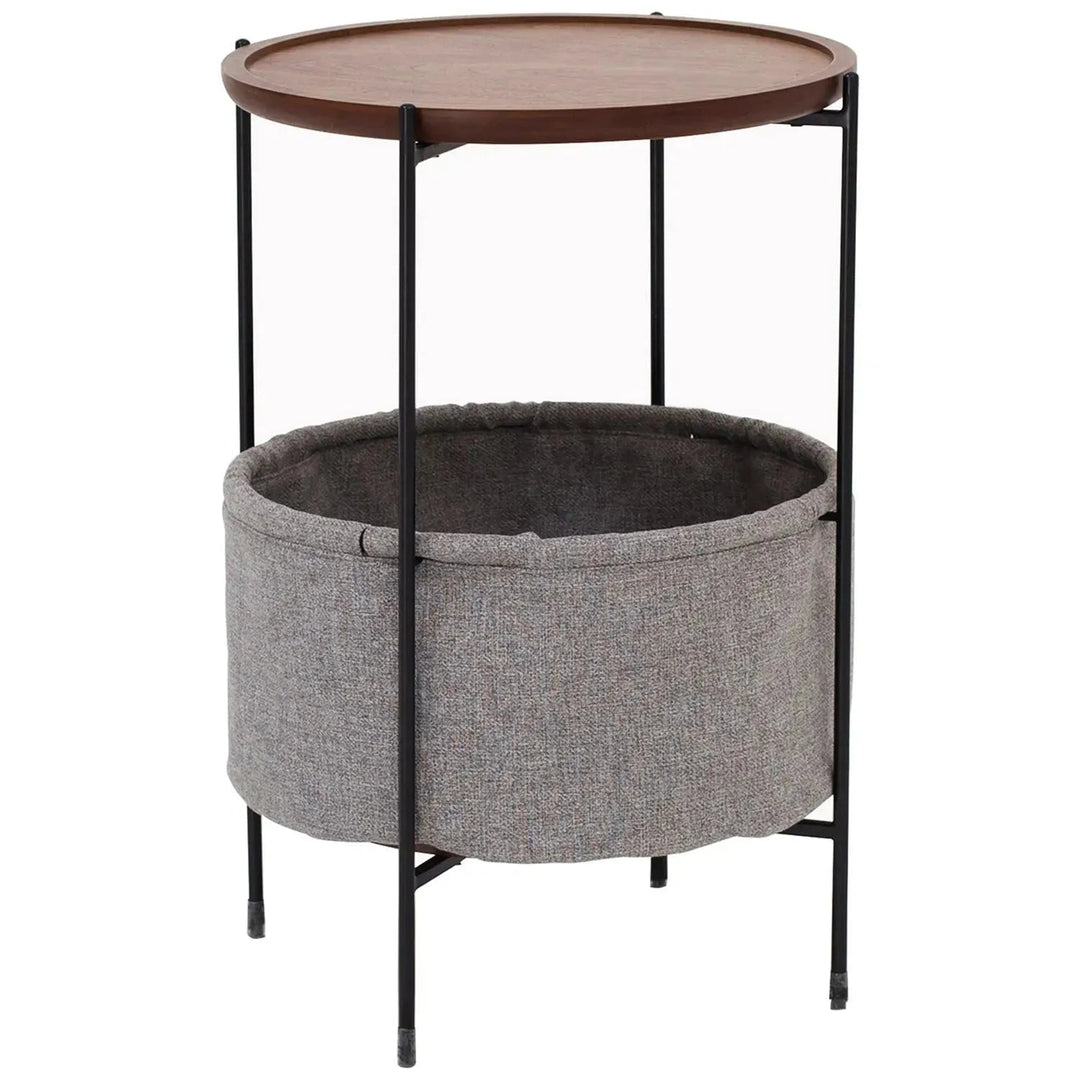 Industrial Fabric Side Table EMME