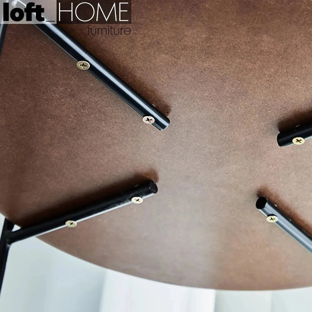 Industrial Fabric Side Table EMME