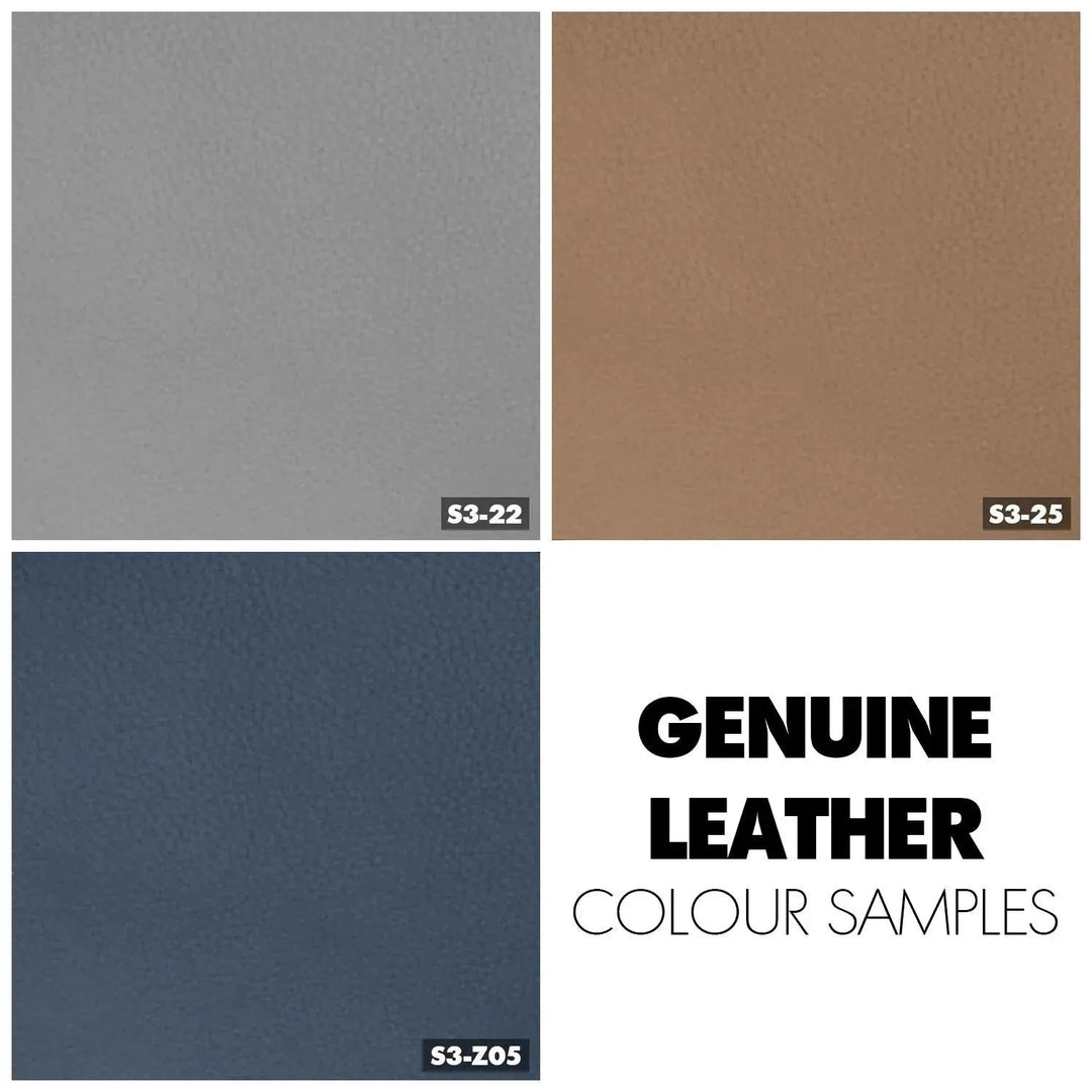 Modern Genuine Leather 3 Seater Sofa KUKA