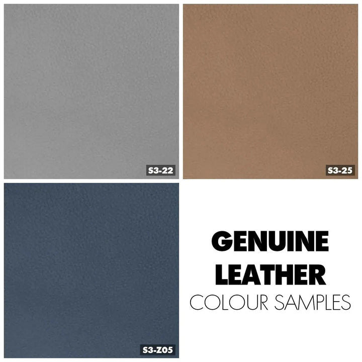 Modern Genuine Leather 3 Seater Sofa KUKA