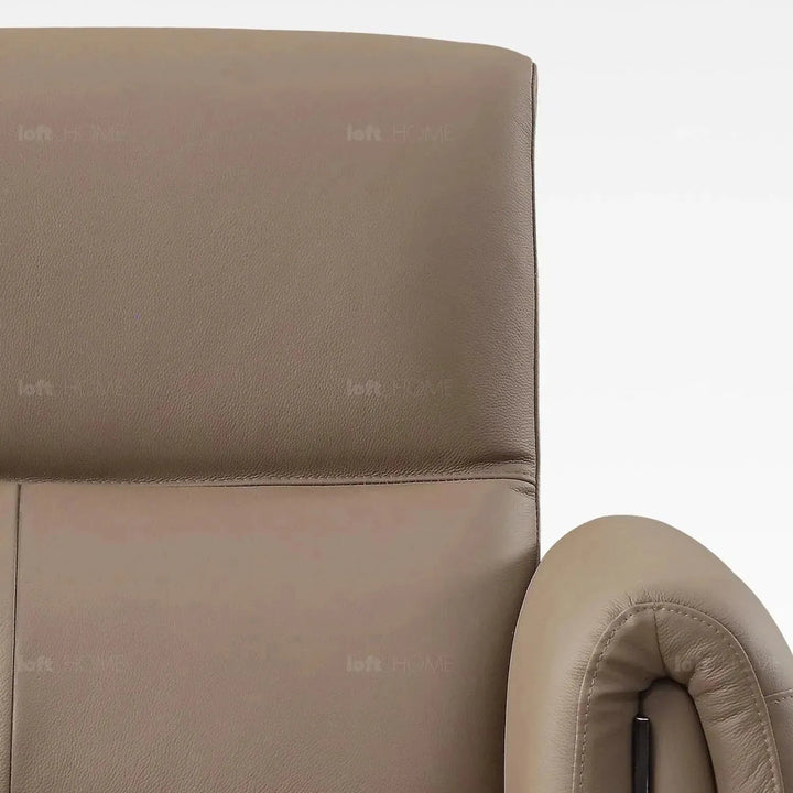 Modern Genuine Leather Electric Recliner 1 Seater Sofa CHEERS