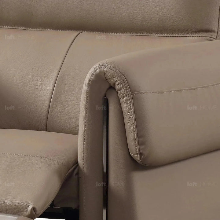 Modern Genuine Leather Electric Recliner 1 Seater Sofa CHEERS