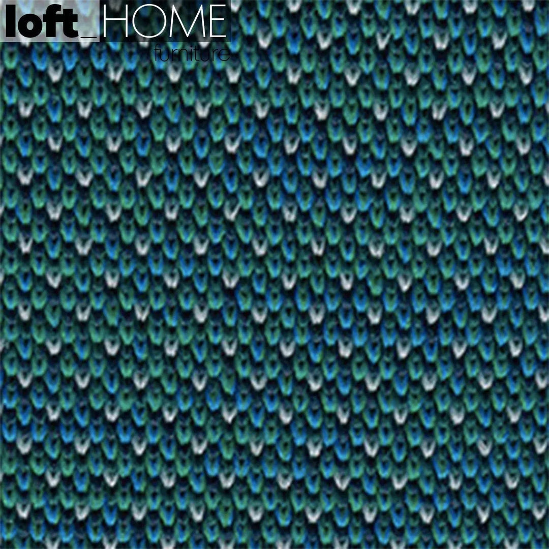 Contemporary Knit Fabric Ottoman RESTING BEAR