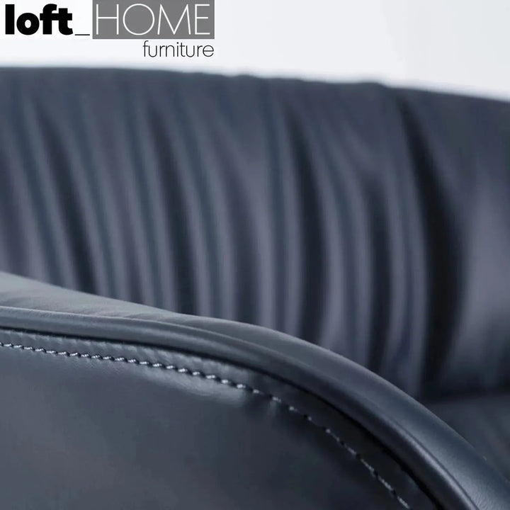 Modern Fabric And Leather Dining Chair METAL MAN N8