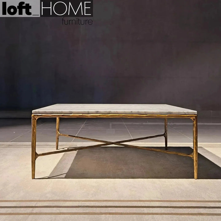 Minimalist marble coffee table thaddeus square conceptual design.