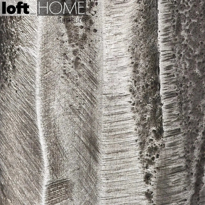 Minimalist marble dining table thaddeus in details.