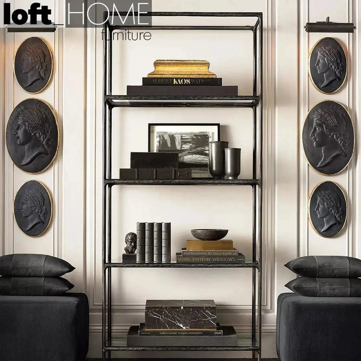 Minimalist metal tempered glass display shelf thaddeus environmental situation.