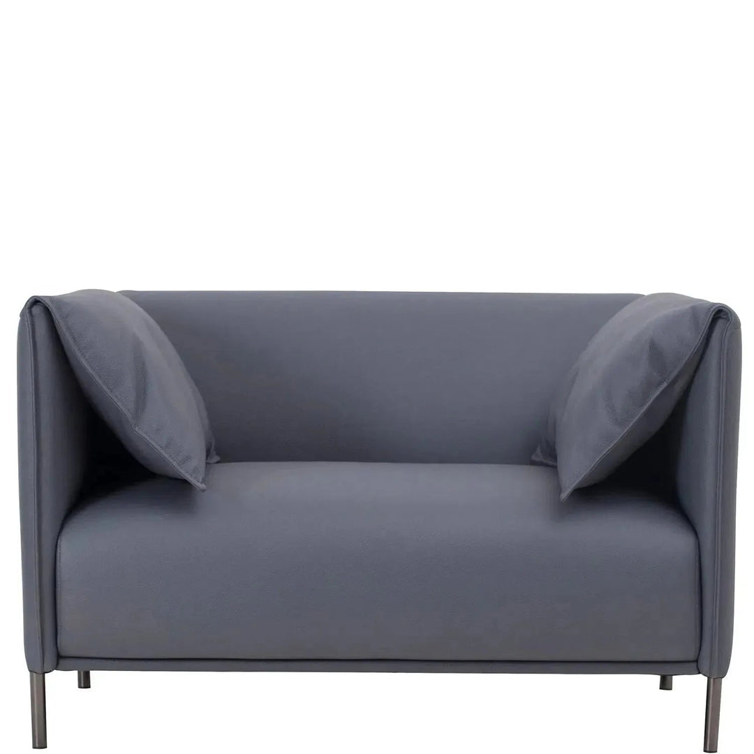 Modern Microfiber Leather 1 Seater Sofa BEAM