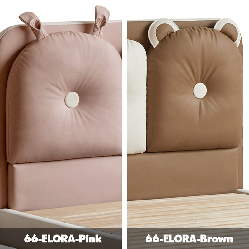 more color details of Modern Microfiber Leather Kids Bed ELORA