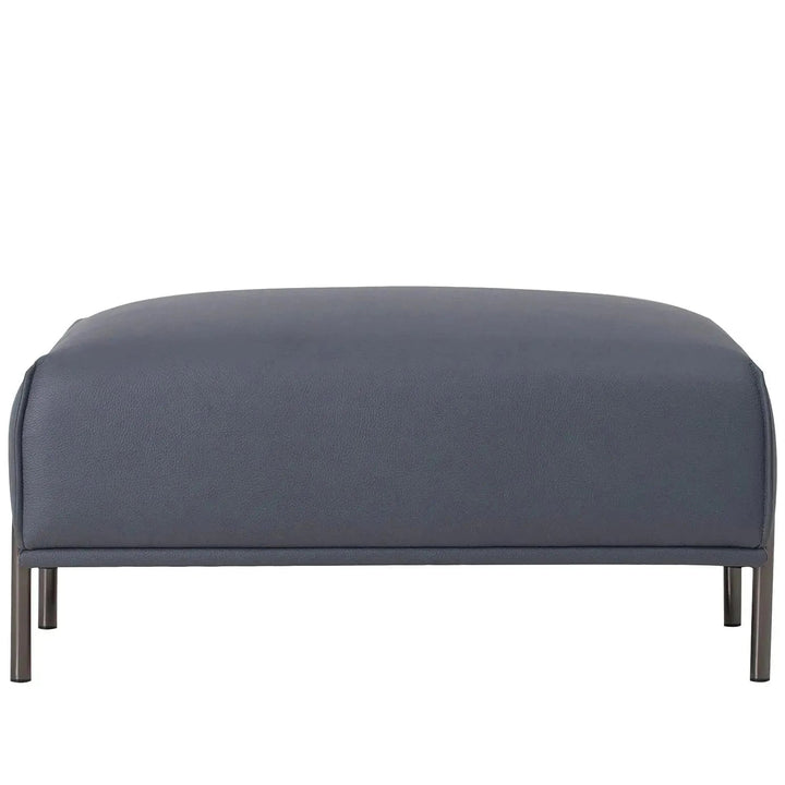 Modern Microfiber Leather Ottoman BEAM