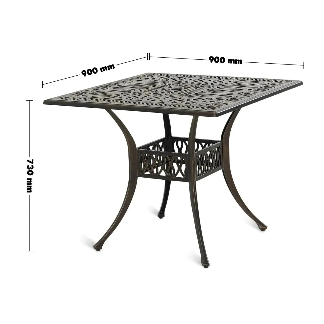 Industrial Outdoor Dining Table ARTISTRY