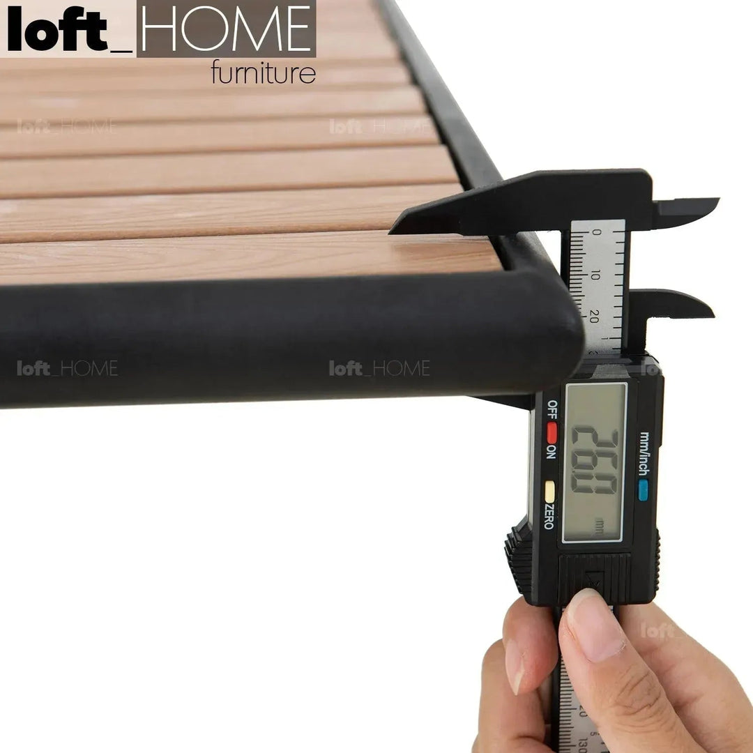 Industrial Outdoor Dining Table BLISS