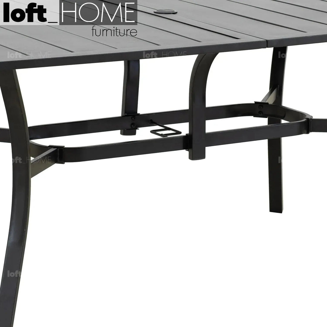 Industrial Outdoor Dining Table PATIO