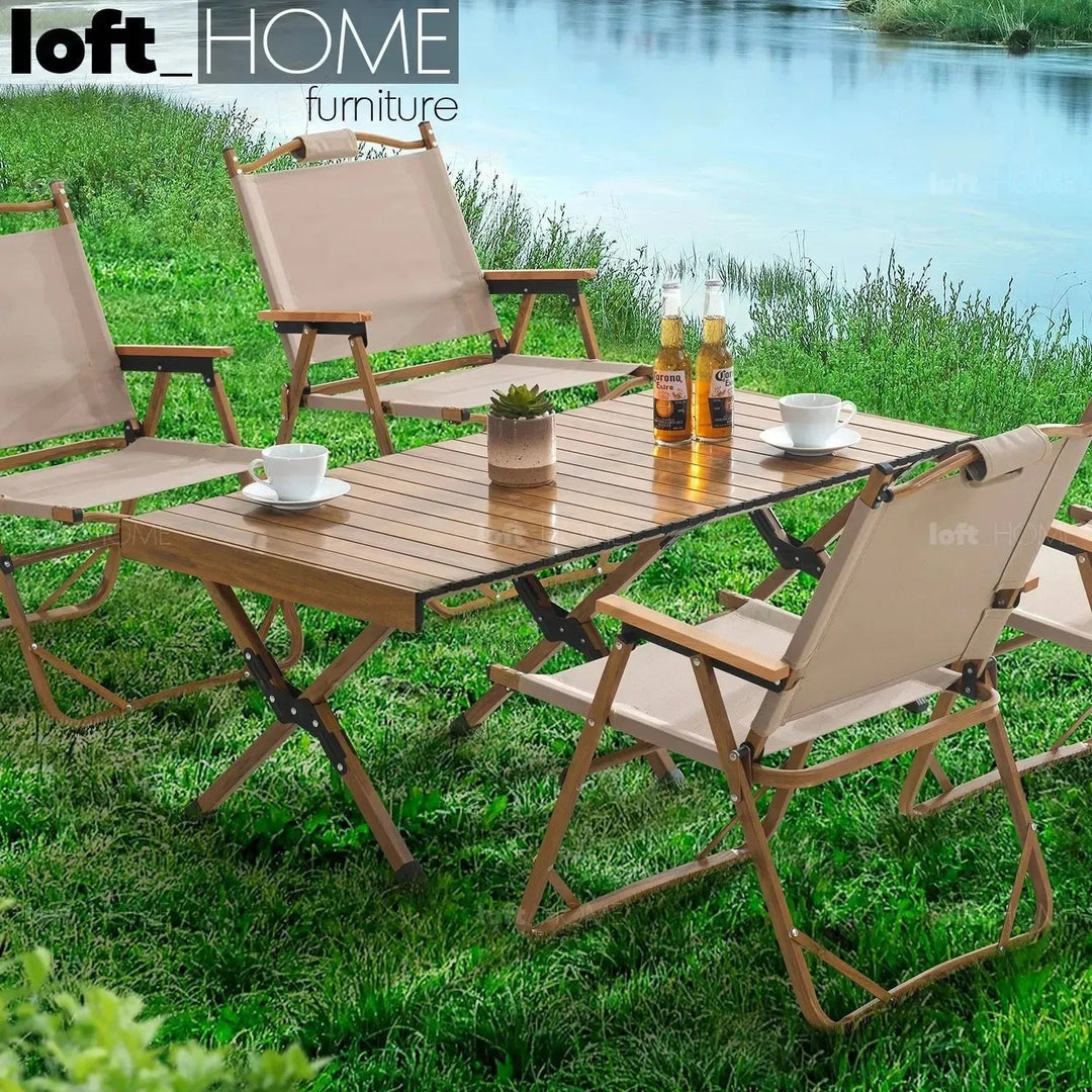 Industrial Outdoor Foldable Coffee Table ROLLIE