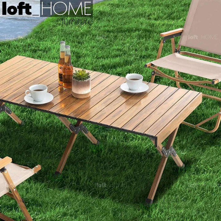 Industrial Outdoor Foldable Coffee Table ROLLIE