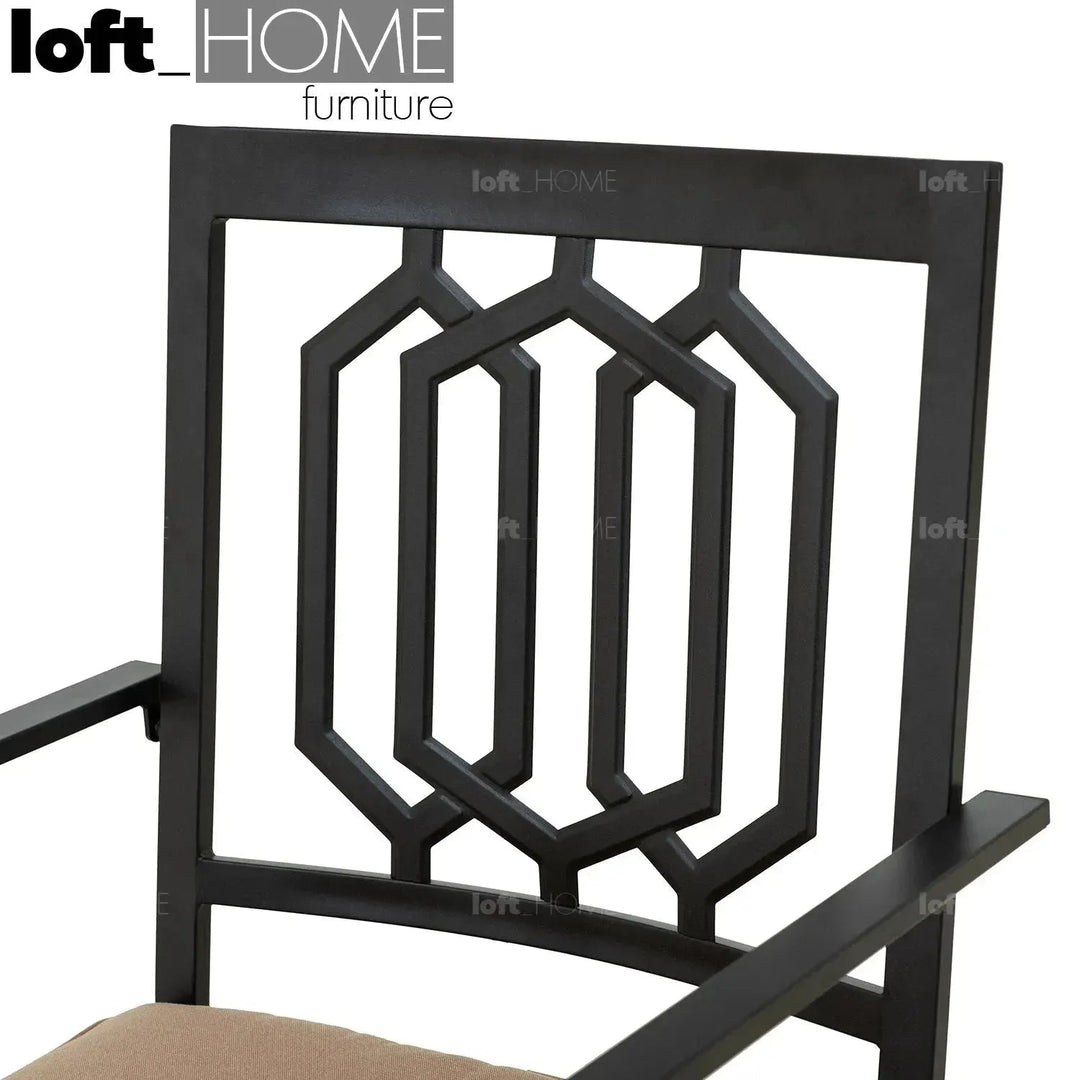 Industrial Outdoor Revolving Dining Chair PATIO