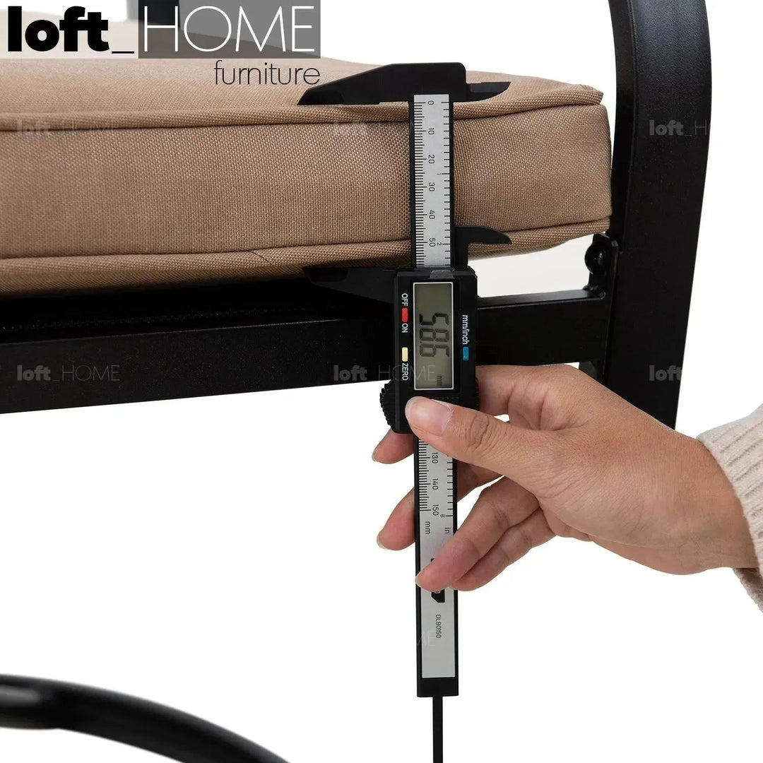 Industrial Outdoor Revolving Dining Chair PATIO