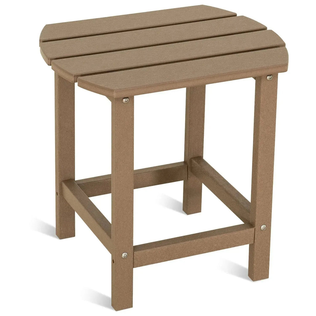 Industrial Outdoor Side Table TIMBERLAND