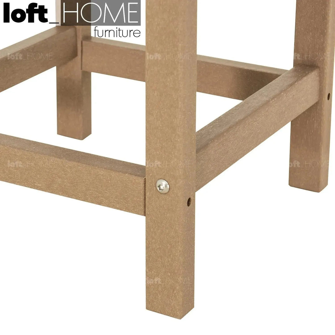 Industrial Outdoor Side Table TIMBERLAND