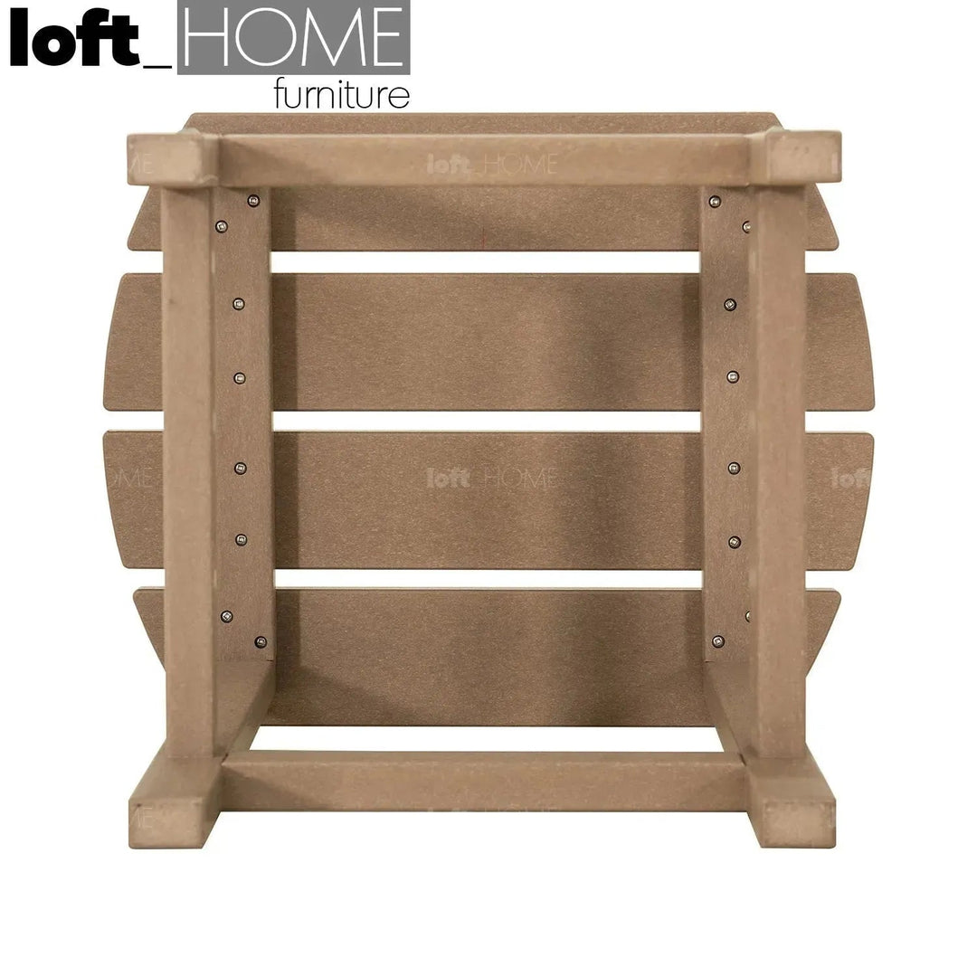 Industrial Outdoor Side Table TIMBERLAND