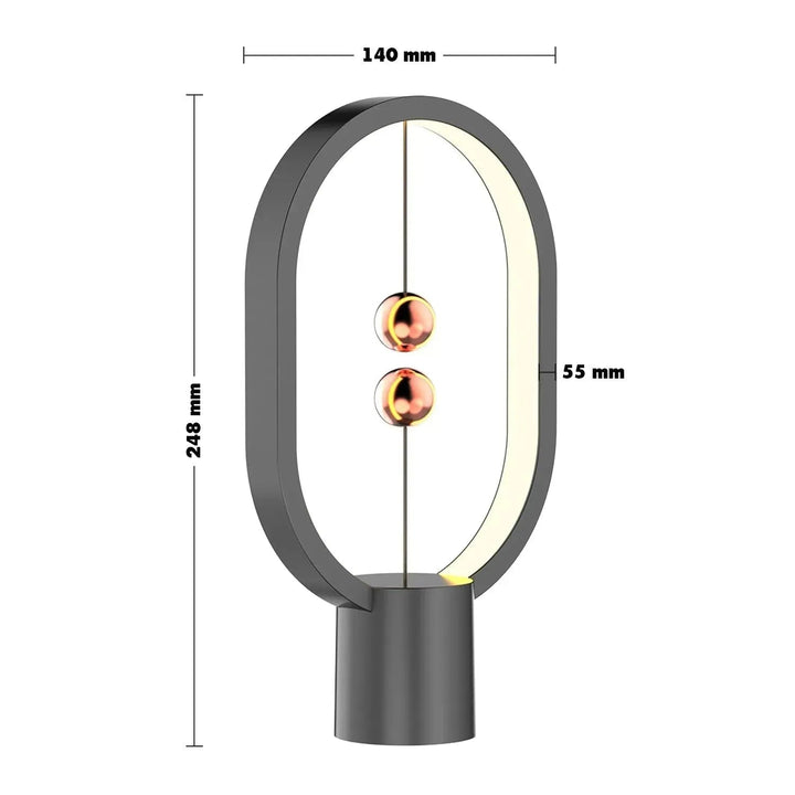 Contemporary Plastic Plug In Table Lamp HENG S