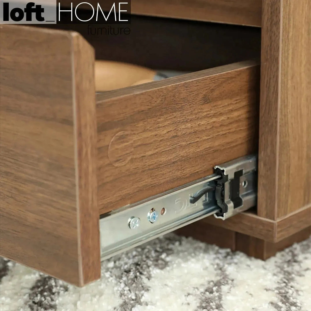 Modern Plywood Revolving Side Table JANA