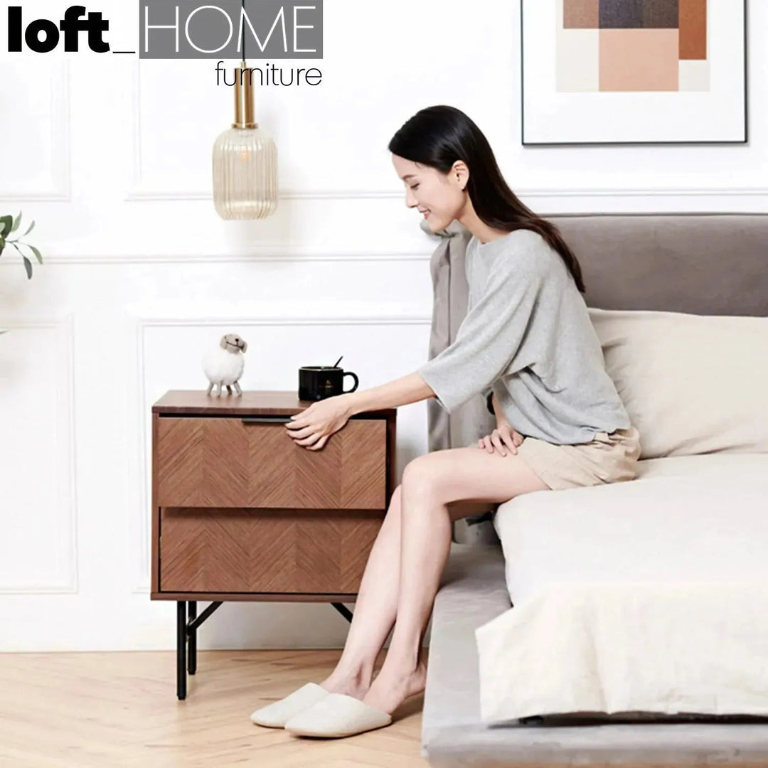 Modern Plywood Side Table LIAM