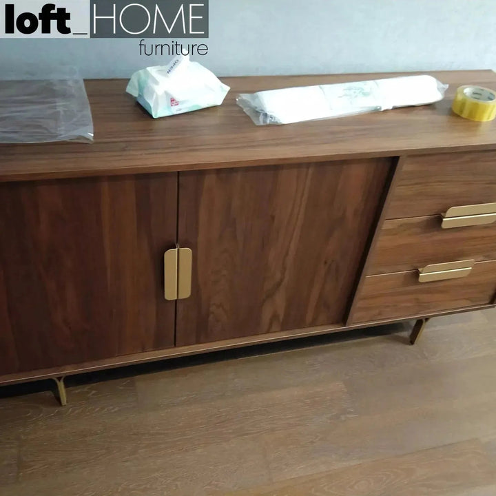 Modern Plywood Storage Cabinet GRETA