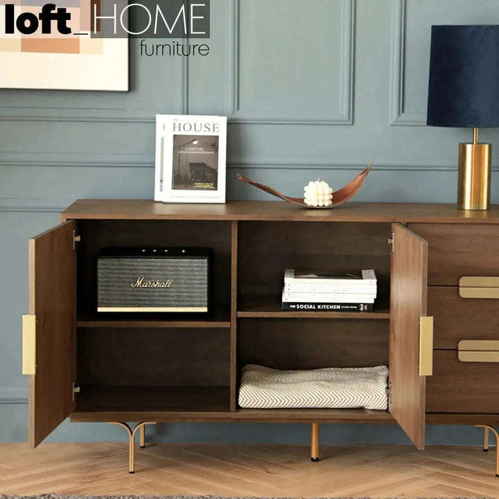 Modern Plywood Storage Cabinet GRETA