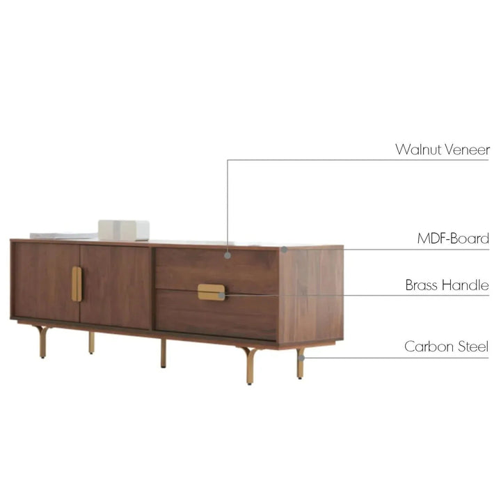 Modern Plywood TV Console GRETA