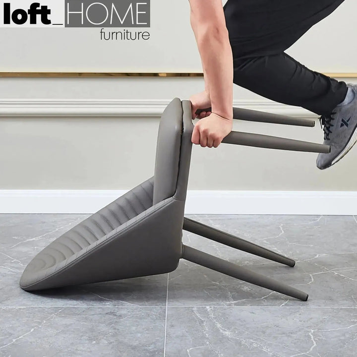 Modern PU Leather Dining Chair SIENNA