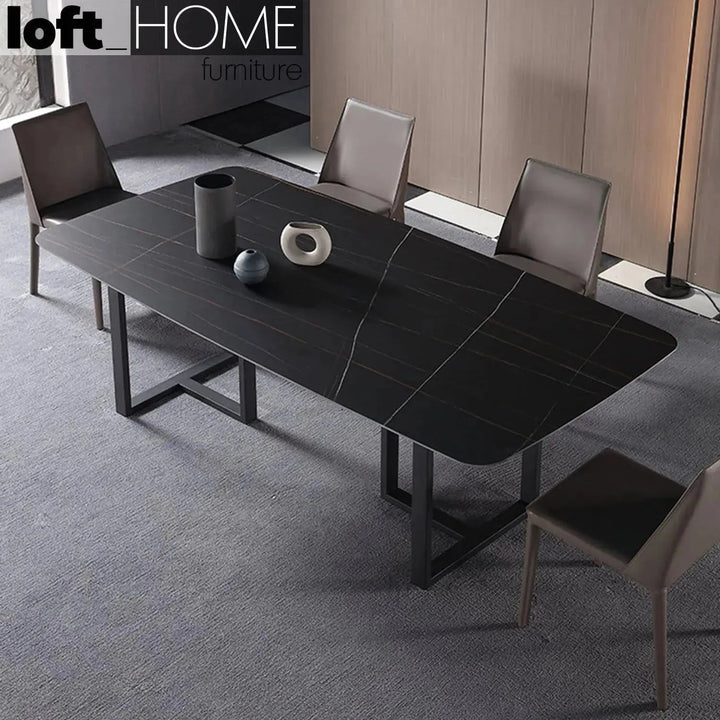 Modern PU Leather Dining Chair SILVER