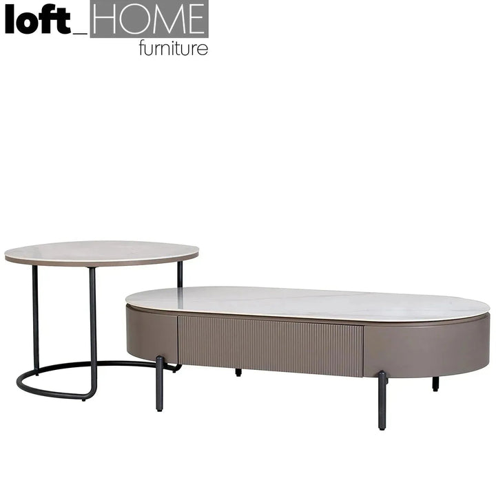 Modern Sintered Stone Coffee Table ROSA