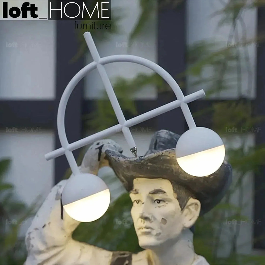 Contemporary Steel Charging Table Lamp BALANCE