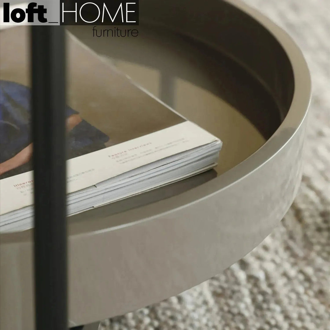 Modern Tempered Glass Coffee Table GIOIA