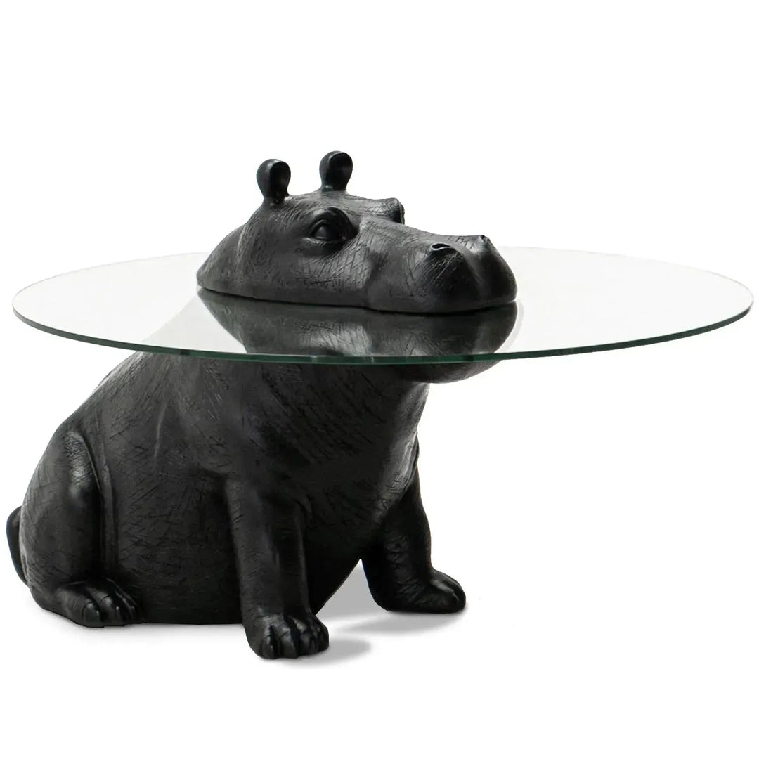 Contemporary Tempered Glass Coffee Table HIPPO