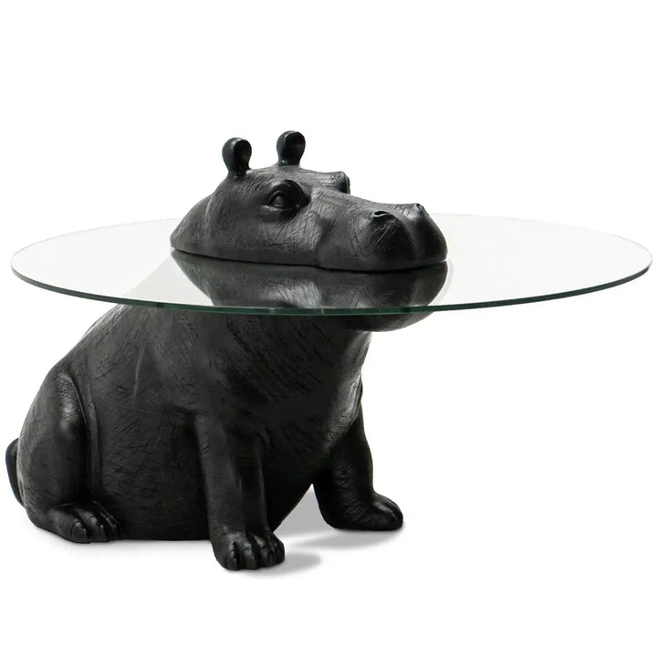 Contemporary Tempered Glass Coffee Table HIPPO