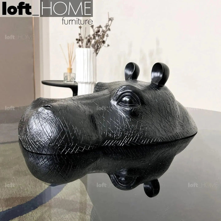 Contemporary Tempered Glass Coffee Table HIPPO