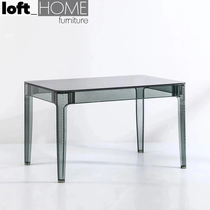 Contemporary Tempered Glass Dining Table CIELO S