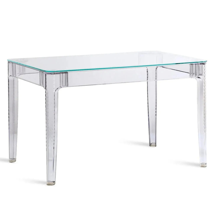 Contemporary Tempered Glass Dining Table CIELO S