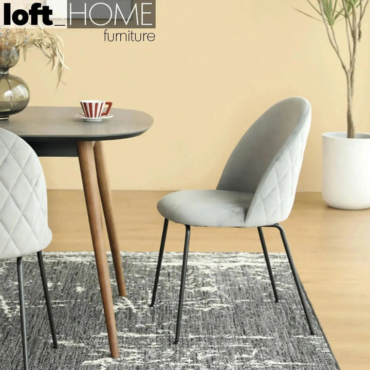 Modern Tempered Glass Dining Table GINA