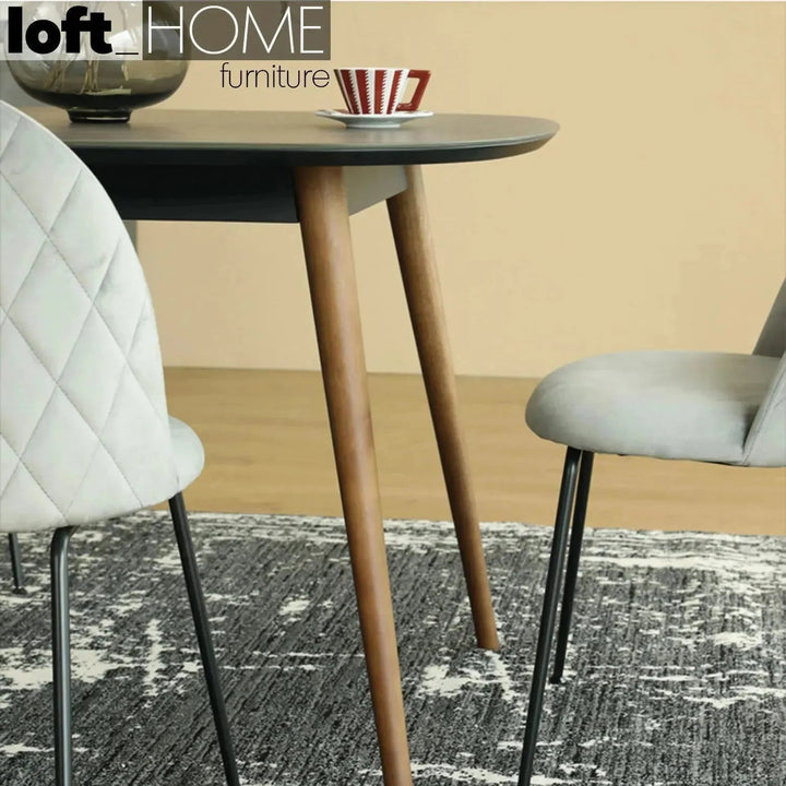 Modern Tempered Glass Dining Table GINA