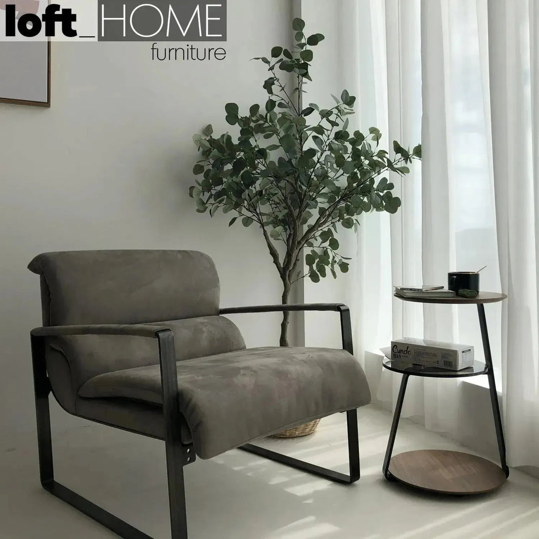 Modern Tempered Glass Side Table EMMA