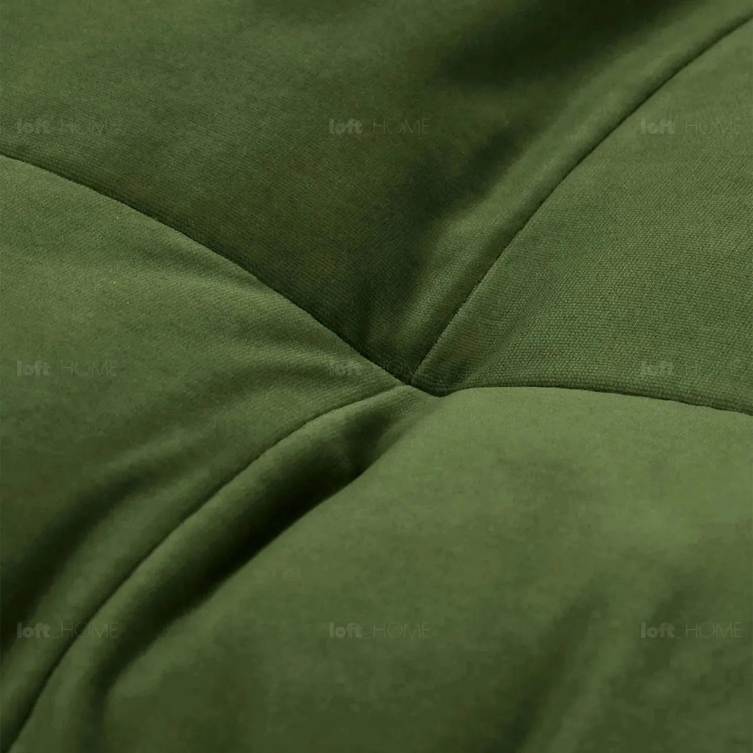 Scandinavian Velvet L Shape Sectional Sofa SCOTT 3+3